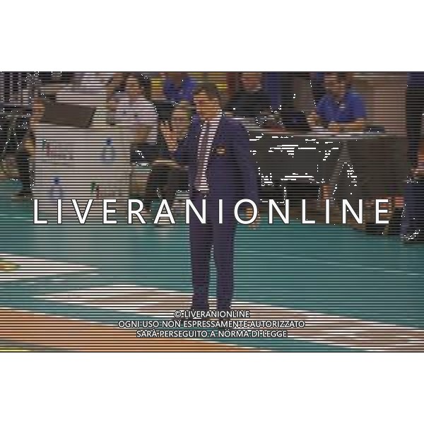 Campionato Italiano di Volley Superlega Serie A 2019/2020 Latina, Italia 08/12/2019 Top Volley Cisterna vs Tonno Callipo Calabria Vibo Valentia Nella foto: coach Juan Manuel Cichello FOTO LUIGI MARIANI-ALESSIO MARINI-AG ALDO LIVERANI SAS