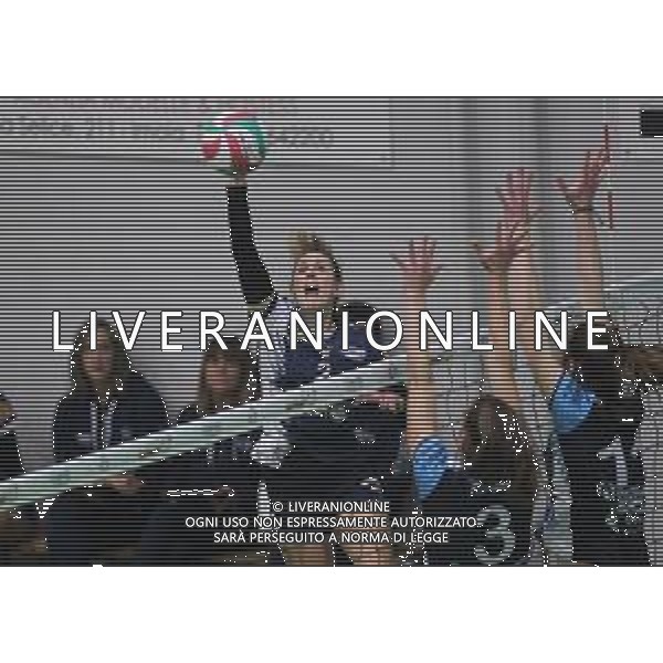 IMOLA 08 12 2019 CLAI IMOLA PALLAVOLO-BLU VOLLEY QUARRATA SERIE B1 NELLA FOTO SERENA VECE IMOLA foto gianni sanna-ag aldo liverani sas