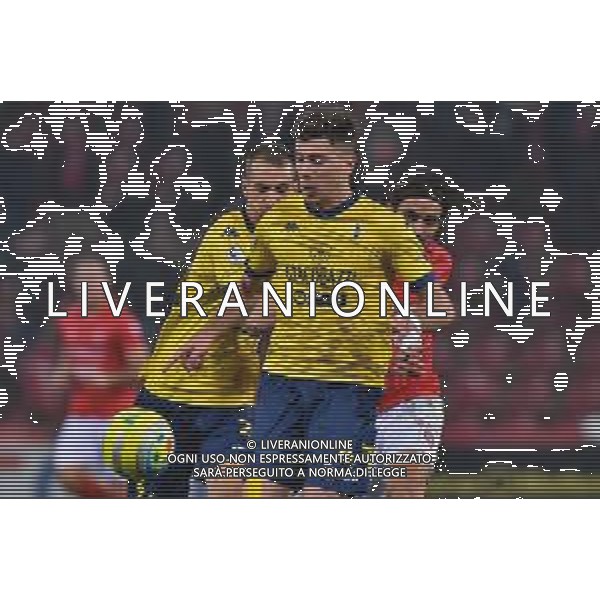 Campionato Italiano di Calcio Serie C - Lega Pro 2019/2020 Trieste, Italia 08/12/2019 Triestina Vs Modena Nella foto: Andrea Ingegneri del Modena contrastato da Pablo Granoche della Triestina. ©LM/Franco Debernardi-Alessio Marini/AGENZIA ALDO LIVERANI SAS