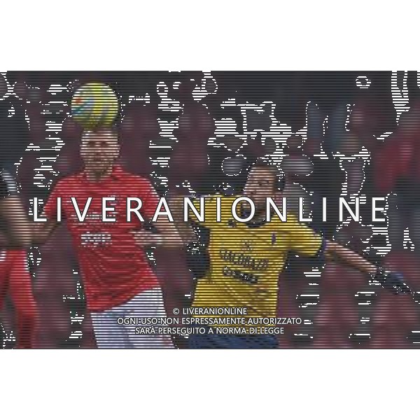 Campionato Italiano di Calcio Serie C - Lega Pro 2019/2020 Trieste, Italia 08/12/2019 Triestina Vs Modena Nella foto: Felipe Sodinha del Modena contrastato da Federico Maracchi della Triestina. ©LM/Franco Debernardi-Alessio Marini/AGENZIA ALDO LIVERANI SAS