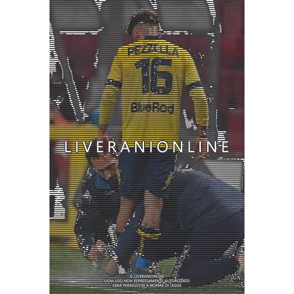 Campionato Italiano di Calcio Serie C - Lega Pro 2019/2020 Trieste, Italia 08/12/2019 Triestina Vs Modena Nella foto: Salvatore Pezzella del Modena si infortuna durante la partita. ©LM/Franco Debernardi-Alessio Marini/AGENZIA ALDO LIVERANI SAS