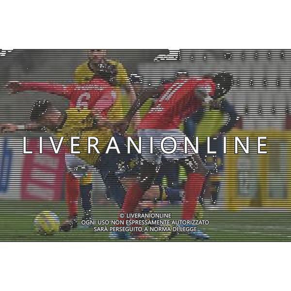 Campionato Italiano di Calcio Serie C - Lega Pro 2019/2020 Trieste, Italia 08/12/2019 Triestina Vs Modena Nella foto: Tiziano Tulissi del Modena contrastato da Alessandro Lambrughi della Triestina. ©LM/Franco Debernardi-Alessio Marini/AGENZIA ALDO LIVERANI SAS