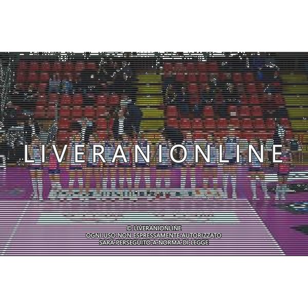Campionato Italiano di Volley Serie A1 Femminile 2019/2020 Perugia, Italia 08/12/2019 Bartoccini Fortinfissi Perugia vs Savino Del Bene Scandicci Nella foto: squadra in campo scandicci foto giorgio panacci-alessio marini-ag aldo liverani sas
