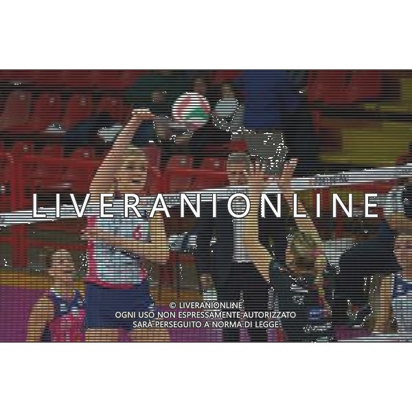 Campionato Italiano di Volley Serie A1 Femminile 2019/2020 Perugia, Italia 08/12/2019 Bartoccini Fortinfissi Perugia vs Savino Del Bene Scandicci Nella foto: 6 kakolewska schiacciata scandicci foto giorgio panacci-alessio marini-ag aldo liverani sas