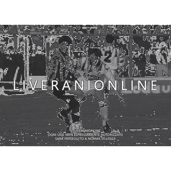 07-03-1993 BERGAMO-CAMPIONATO DI CALCIO SERIE A ATALANTA INTER 1-1 NELLA FOTO CARLO PERRONE E ANTONIO MANICONE AG ALDO LIVERANI SAS