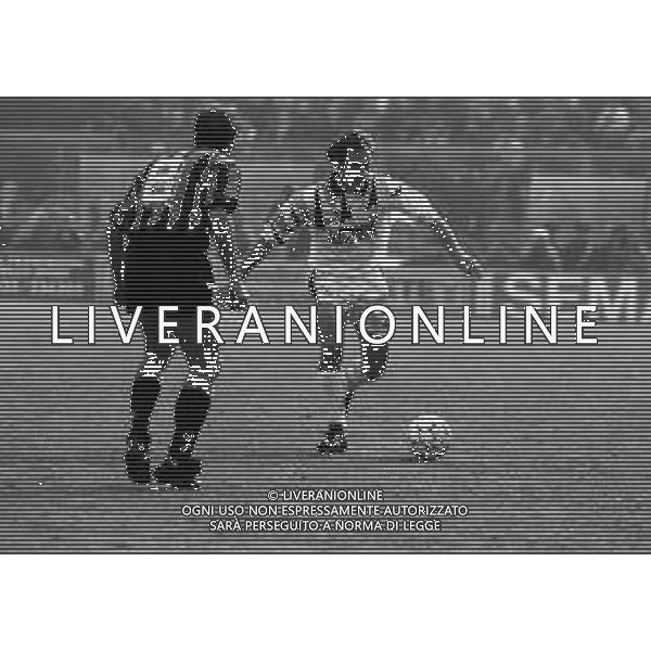 07-03-1993 BERGAMO-CAMPIONATO DI CALCIO SERIE A ATALANTA INTER 1-1 NELLA FOTO LUIGI DE AGOSTINI AG ALDO LIVERANI SAS