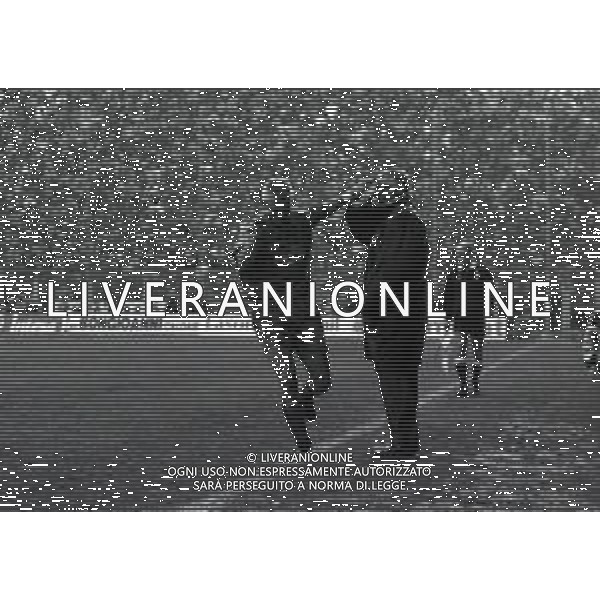 08-01-1995 PARMA-CAMPIONATO DI CALCIO SERIE A PARMA JUVENTUS 1-3 NELLA FOTO ESULTANZA FABRIZIO RAVANELLI E MARCELLO LIPPI AG ALDO LIVERANI SAS