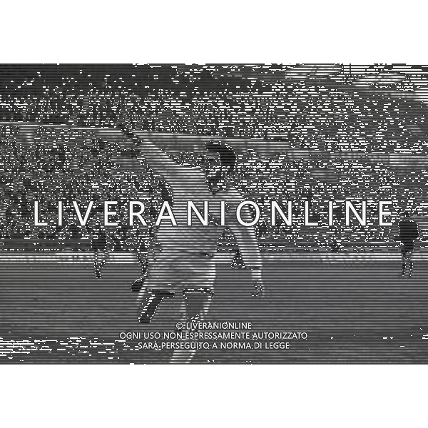 08-01-1995 PARMA-CAMPIONATO DI CALCIO SERIE A PARMA JUVENTUS 1-3 NELLA FOTO ESULTANZA DINO BAGGIO DOPO IL GOAL AG ALDO LIVERANI SAS
