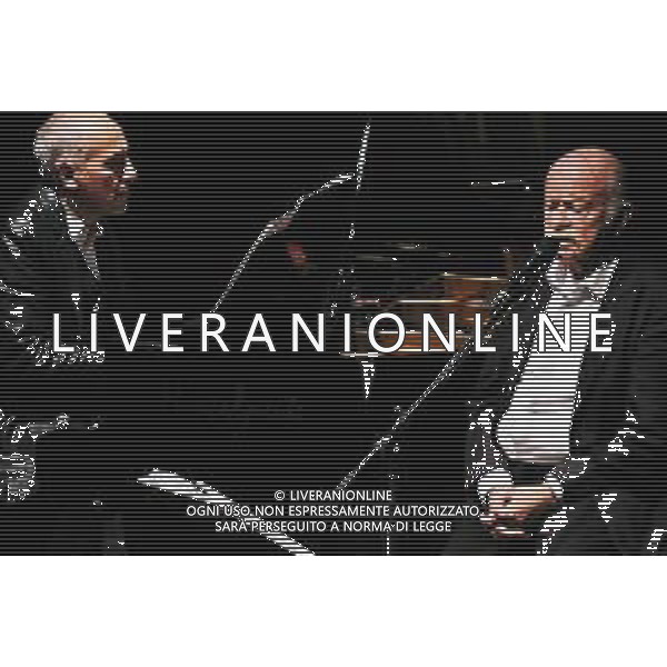 Teatro Salieri Legnago (VR), Italia 06/12/2019 Gino Paoli e Danilo Rea Nella foto: Danilo Rea e Gino Paoli ©LM/Remi Galiazzo-Alessio Marini/AGENZIA ALDO LIVERANI SAS