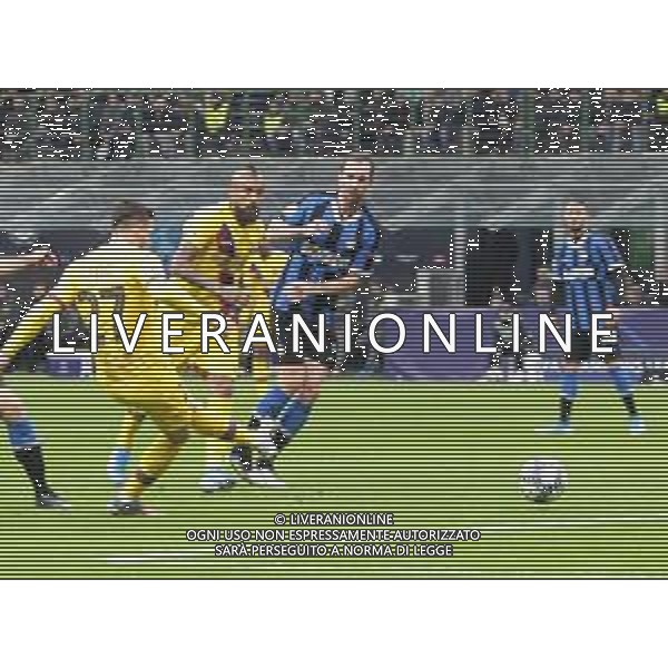 Milano 10-12-2019 Stadio San Siro - Uefa champions League 2019/20 Inter _ Barcellona nella foto: Carles Perez gol ©ANTONIO SAIA/AGENZIA ALDO LIVERANI SAS
