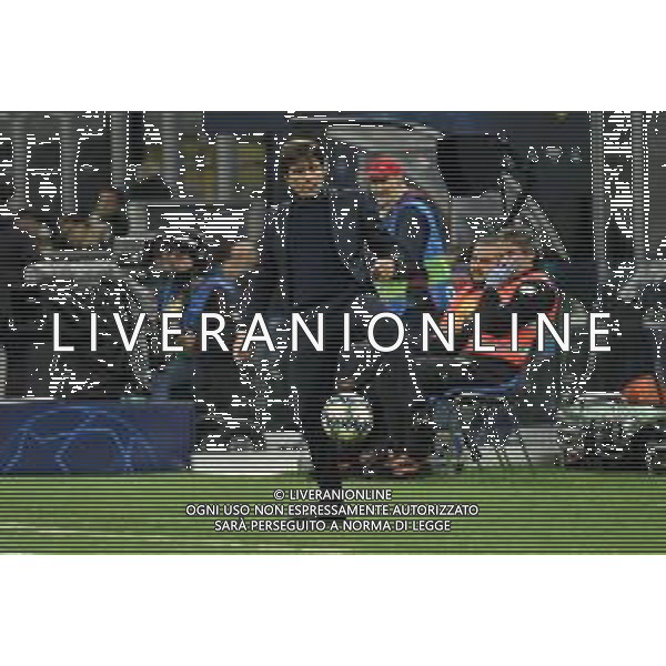 Conte antonio Inter vs Barcellona UEFA Champions League fase a gironi 6° giornata gruppo F Milano 10–12-2019 Stadio Giuseppe Meazza - San Siro foto Roberto Garavaglia - ag. Aldo Liverani sas