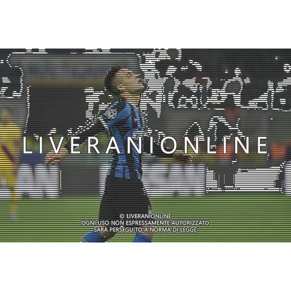 Martinez lautaro delusione Inter vs Barcellona UEFA Champions League fase a gironi 6° giornata gruppo F Milano 10–12-2019 Stadio Giuseppe Meazza - San Siro foto Roberto Garavaglia - ag. Aldo Liverani sas
