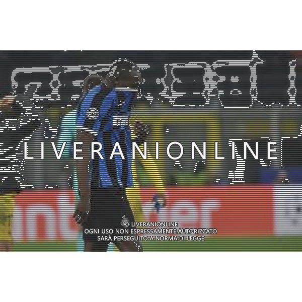 Lukaku romelu delusione Inter vs Barcellona UEFA Champions League fase a gironi 6° giornata gruppo F Milano 10–12-2019 Stadio Giuseppe Meazza - San Siro foto Roberto Garavaglia - ag. Aldo Liverani sas