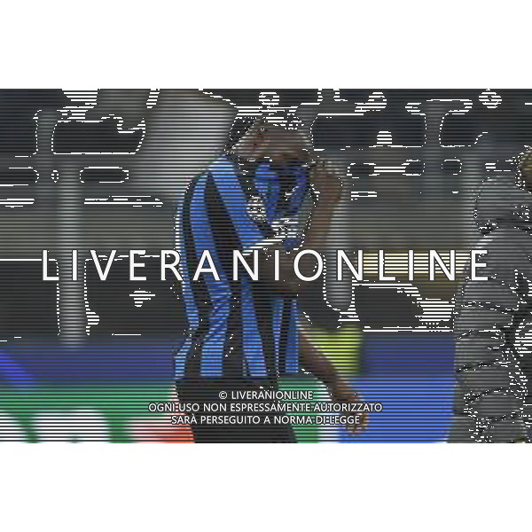 Lukaku romelu delusione Inter vs Barcellona UEFA Champions League fase a gironi 6° giornata gruppo F Milano 10–12-2019 Stadio Giuseppe Meazza - San Siro foto Roberto Garavaglia - ag. Aldo Liverani sas