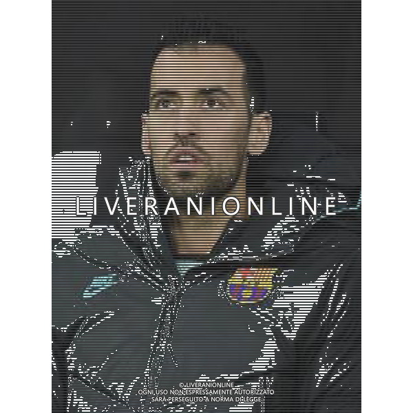 Sergio Busquets (Barcellona) Inter vs Barcellona UEFA Champions League fase a gironi 6° giornata gruppo F Milano 10–12-2019 Stadio Giuseppe Meazza - San Siro foto Roberto Garavaglia - ag. Aldo Liverani sas