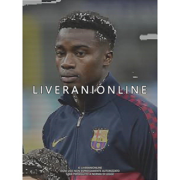 Moussa Wague’ (Barcellona) Inter vs Barcellona UEFA Champions League fase a gironi 6° giornata gruppo F Milano 10–12-2019 Stadio Giuseppe Meazza - San Siro foto Roberto Garavaglia - ag. Aldo Liverani sas