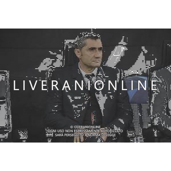Ernesto Valverde allenatore Barcellona Inter vs Barcellona UEFA Champions League fase a gironi 6° giornata gruppo F Milano 10–12-2019 Stadio Giuseppe Meazza - San Siro foto Roberto Garavaglia - ag. Aldo Liverani sas
