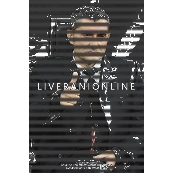 Ernesto Valverde allenatore Barcellona Inter vs Barcellona UEFA Champions League fase a gironi 6° giornata gruppo F Milano 10–12-2019 Stadio Giuseppe Meazza - San Siro foto Roberto Garavaglia - ag. Aldo Liverani sas