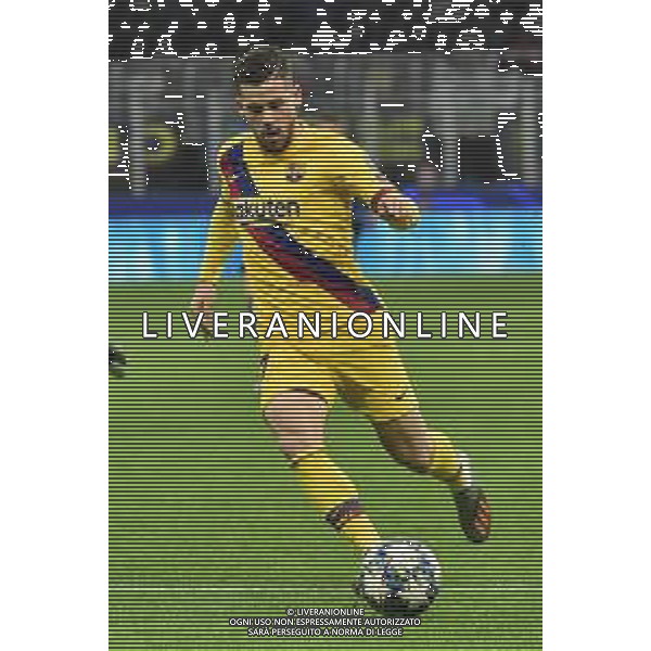 Carles Perez (Barcellona) Inter vs Barcellona UEFA Champions League fase a gironi 6° giornata gruppo F Milano 10–12-2019 Stadio Giuseppe Meazza - San Siro foto Roberto Garavaglia - ag. Aldo Liverani sas