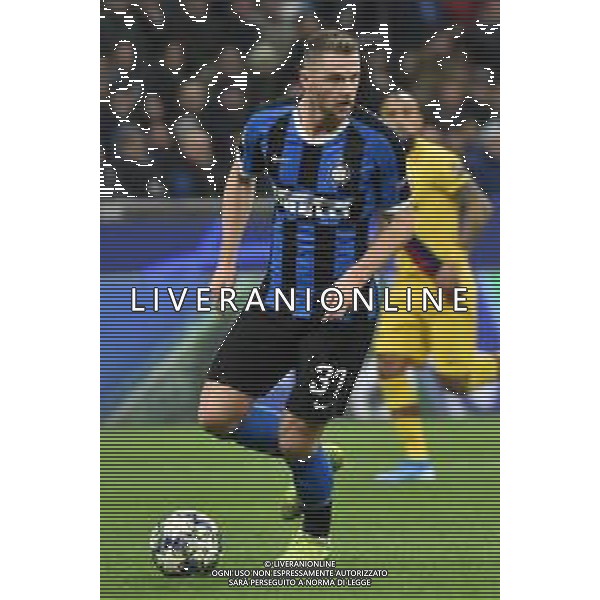 Milan Skriniar (Inter) Inter vs Barcellona UEFA Champions League fase a gironi 6° giornata gruppo F Milano 10–12-2019 Stadio Giuseppe Meazza - San Siro foto Roberto Garavaglia - ag. Aldo Liverani sas