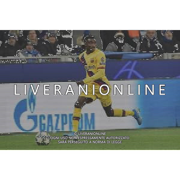 Moussa Wague’ (Barcellona) Inter vs Barcellona UEFA Champions League fase a gironi 6° giornata gruppo F Milano 10–12-2019 Stadio Giuseppe Meazza - San Siro foto Roberto Garavaglia - ag. Aldo Liverani sas