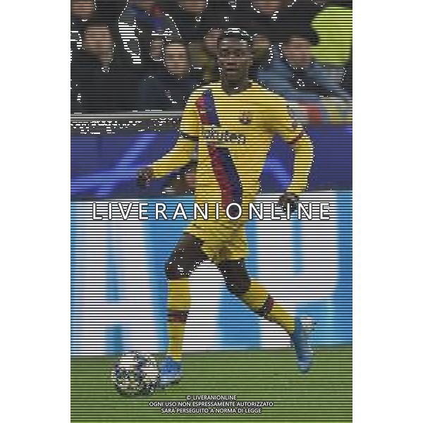 Moussa Wague’ (Barcellona) Inter vs Barcellona UEFA Champions League fase a gironi 6° giornata gruppo F Milano 10–12-2019 Stadio Giuseppe Meazza - San Siro foto Roberto Garavaglia - ag. Aldo Liverani sas