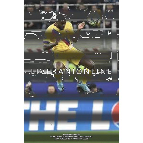 Sameul Umtiti (Barcellona) Inter vs Barcellona UEFA Champions League fase a gironi 6° giornata gruppo F Milano 10–12-2019 Stadio Giuseppe Meazza - San Siro foto Roberto Garavaglia - ag. Aldo Liverani sas