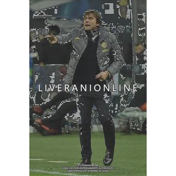 Antonio Conte allenatore Inter Inter vs Barcellona UEFA Champions League fase a gironi 6° giornata gruppo F Milano 10–12-2019 Stadio Giuseppe Meazza - San Siro foto Roberto Garavaglia - ag. Aldo Liverani sas