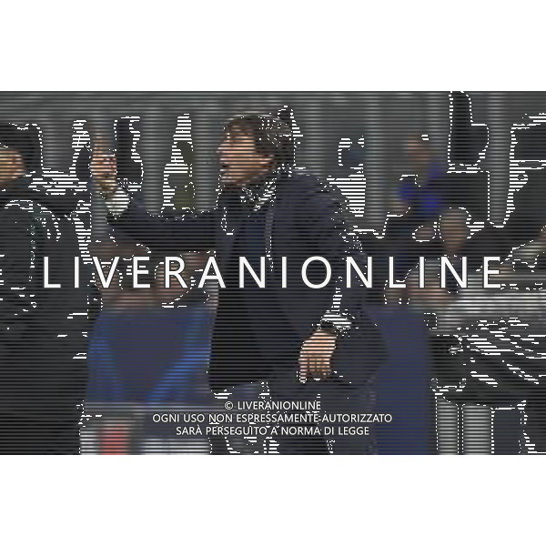 Antonio Conte allenatore Inter Inter vs Barcellona UEFA Champions League fase a gironi 6° giornata gruppo F Milano 10–12-2019 Stadio Giuseppe Meazza - San Siro foto Roberto Garavaglia - ag. Aldo Liverani sas