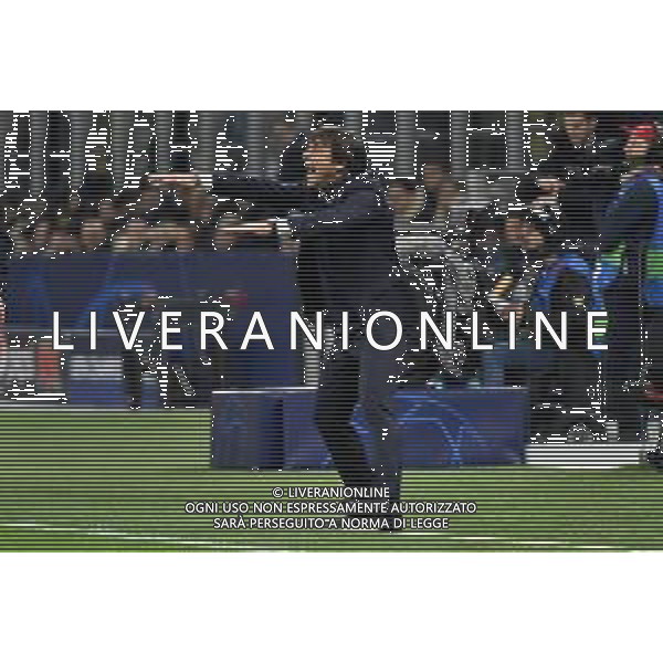 Antonio Conte allenatore Inter Inter vs Barcellona UEFA Champions League fase a gironi 6° giornata gruppo F Milano 10–12-2019 Stadio Giuseppe Meazza - San Siro foto Roberto Garavaglia - ag. Aldo Liverani sas