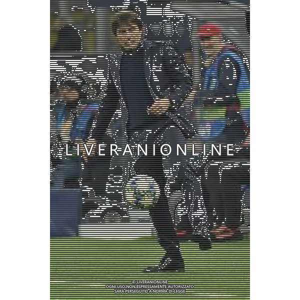 Antonio Conte allenatore Inter Inter vs Barcellona UEFA Champions League fase a gironi 6° giornata gruppo F Milano 10–12-2019 Stadio Giuseppe Meazza - San Siro foto Roberto Garavaglia - ag. Aldo Liverani sas