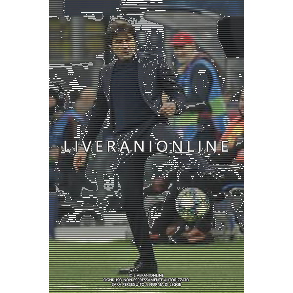 Antonio Conte allenatore Inter Inter vs Barcellona UEFA Champions League fase a gironi 6° giornata gruppo F Milano 10–12-2019 Stadio Giuseppe Meazza - San Siro foto Roberto Garavaglia - ag. Aldo Liverani sas