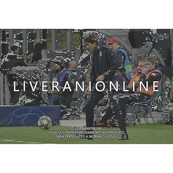 Antonio Conte allenatore Inter Inter vs Barcellona UEFA Champions League fase a gironi 6° giornata gruppo F Milano 10–12-2019 Stadio Giuseppe Meazza - San Siro foto Roberto Garavaglia - ag. Aldo Liverani sas