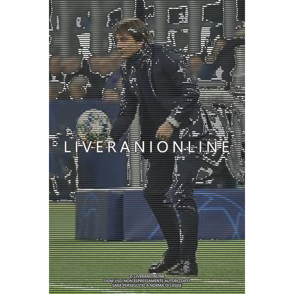 Antonio Conte allenatore Inter Inter vs Barcellona UEFA Champions League fase a gironi 6° giornata gruppo F Milano 10–12-2019 Stadio Giuseppe Meazza - San Siro foto Roberto Garavaglia - ag. Aldo Liverani sas