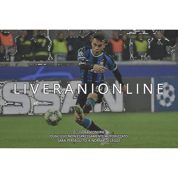 Lautaro Martinez (Inter) Inter vs Barcellona UEFA Champions League fase a gironi 6° giornata gruppo F Milano 10–12-2019 Stadio Giuseppe Meazza - San Siro foto Roberto Garavaglia - ag. Aldo Liverani sas