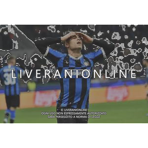 Lautaro Martinez (Inter) Inter vs Barcellona UEFA Champions League fase a gironi 6° giornata gruppo F Milano 10–12-2019 Stadio Giuseppe Meazza - San Siro foto Roberto Garavaglia - ag. Aldo Liverani sas