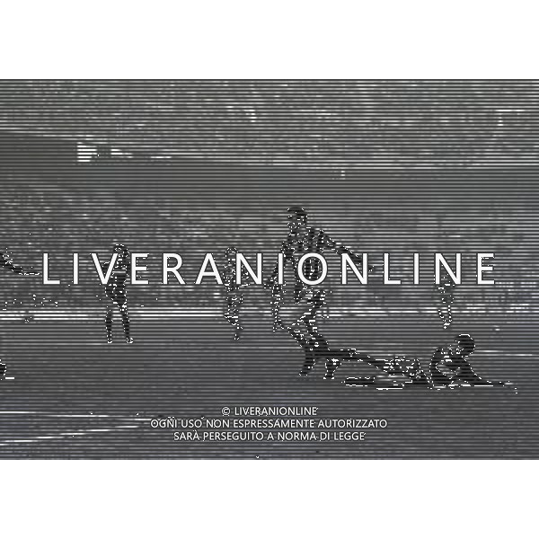14-02-1982 MILANO CAMPIONATO DI CALCIO SERIE A INTER CAGLIARI 1-3 NELLA FOTO GRAZIANO BINI AG ALDO LIVERANI SAS