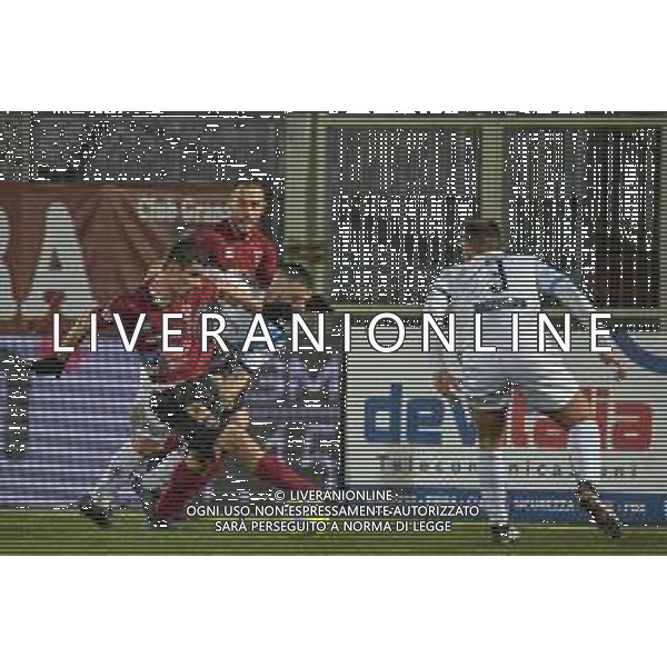 Campionato di Calcio Serie C - Lega Pro 2019/2020 Pontedera, Italia 11/12/2019 Pontedera vs Lecco Nella foto: Francesco Benassai (P) esce dalla difesa FOTO FABIO FAGIOLINI-ALESSIO MARINI-AG ALDO LIVERANI SAS