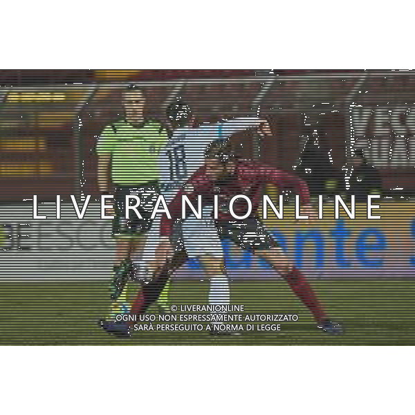 Campionato di Calcio Serie C - Lega Pro 2019/2020 Pontedera, Italia 11/12/2019 Pontedera vs Lecco Nella foto: Cntrasto tra Caio De Cenco (P) e Matteo Procopio (L) FOTO FABIO FAGIOLINI-ALESSIO MARINI-AG ALDO LIVERANI SAS