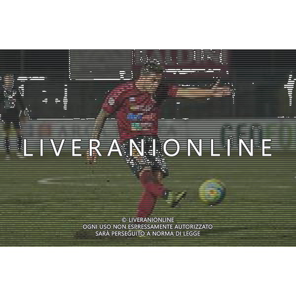 Campionato di Calcio Serie C - Lega Pro 2019/2020 Pontedera, Italia 11/12/2019 Pontedera vs Lecco Nella foto: Edoardo Pavan (P) al tiro FOTO FABIO FAGIOLINI-ALESSIO MARINI-AG ALDO LIVERANI SAS