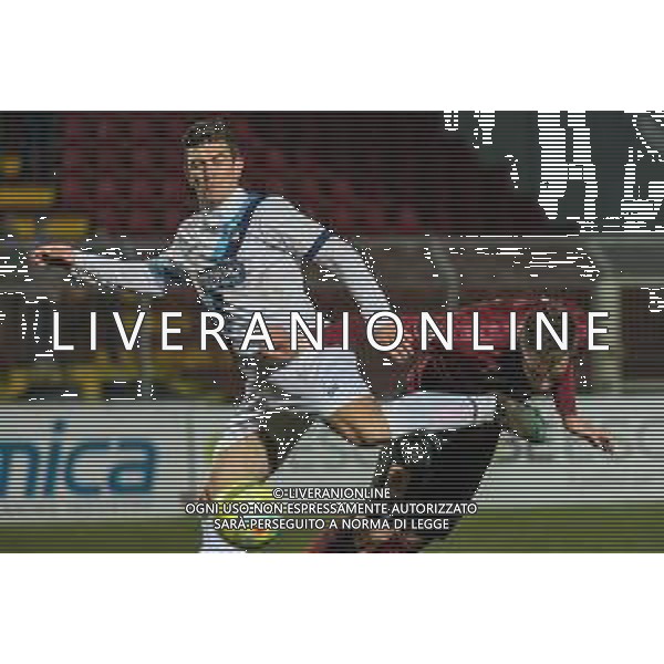 Campionato di Calcio Serie C - Lega Pro 2019/2020 Pontedera, Italia 11/12/2019 Pontedera vs Lecco Nella foto: Caio De Cenco (P) realizza il gol del 2 a 1 FOTO FABIO FAGIOLINI-ALESSIO MARINI-AG ALDO LIVERANI SAS