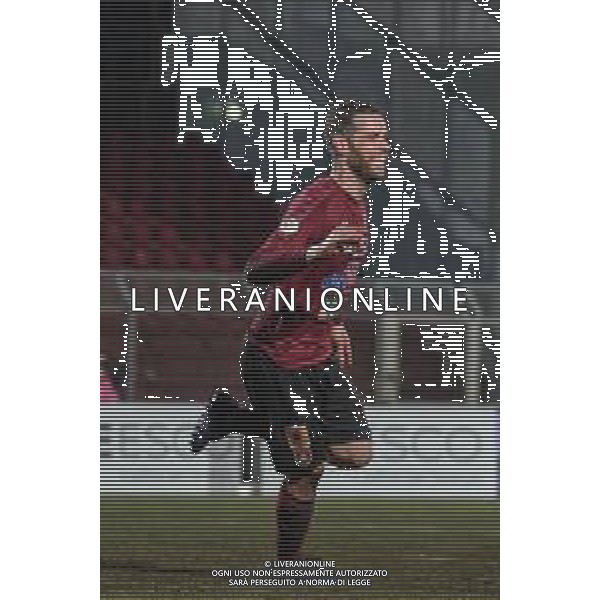 Campionato di Calcio Serie C - Lega Pro 2019/2020 Pontedera, Italia 11/12/2019 Pontedera vs Lecco Nella foto: Caio De Cenco (P) festeggia il gol del 4 a 1 FOTO FABIO FAGIOLINI-ALESSIO MARINI-AG ALDO LIVERANI SAS