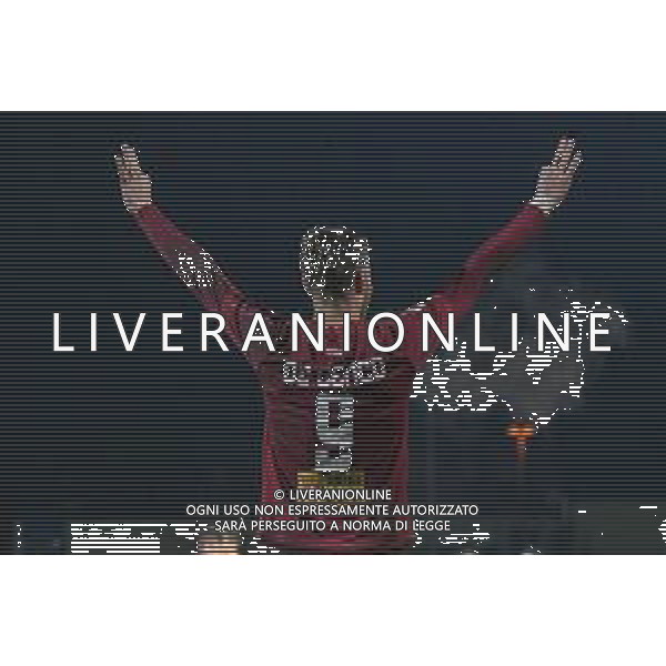 Campionato di Calcio Serie C - Lega Pro 2019/2020 Pontedera, Italia 11/12/2019 Pontedera vs Lecco Nella foto: Caio De Cenco (P) festeggia il gol del 4 a 1 FOTO FABIO FAGIOLINI-ALESSIO MARINI-AG ALDO LIVERANI SAS