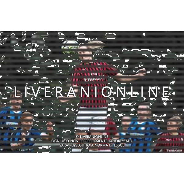 Calcio Coppa Italia Femminile 2019/2020 Milano, Italia 11/12/2019 Ottavi di Finale - Inter vs Milan Nella foto: Stine Hovland (Milan) gol FOTO FRANCESCO SCACCIANOCE-ALESSIO MARINI-AG ALDO LIVERANI SAS