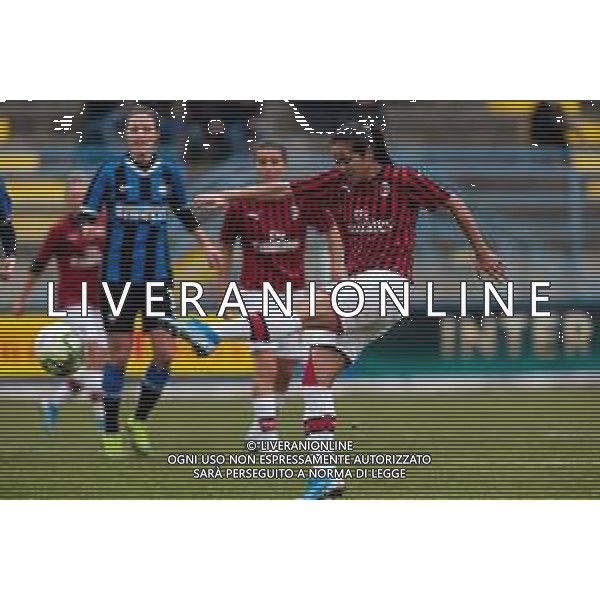 Calcio Coppa Italia Femminile 2019/2020 Milano, Italia 11/12/2019 Ottavi di Finale - Inter vs Milan Nella foto: Lady Patricia Andrade (Milan) gol FOTO FRANCESCO SCACCIANOCE-ALESSIO MARINI-AG ALDO LIVERANI SAS