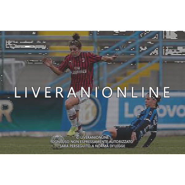 Calcio Coppa Italia Femminile 2019/2020 Milano, Italia 11/12/2019 Ottavi di Finale - Inter vs Milan Nella foto: Valentina Bergamaschi (Milan) e Caterina Fracaros (Inter) FOTO FRANCESCO SCACCIANOCE-ALESSIO MARINI-AG ALDO LIVERANI SAS
