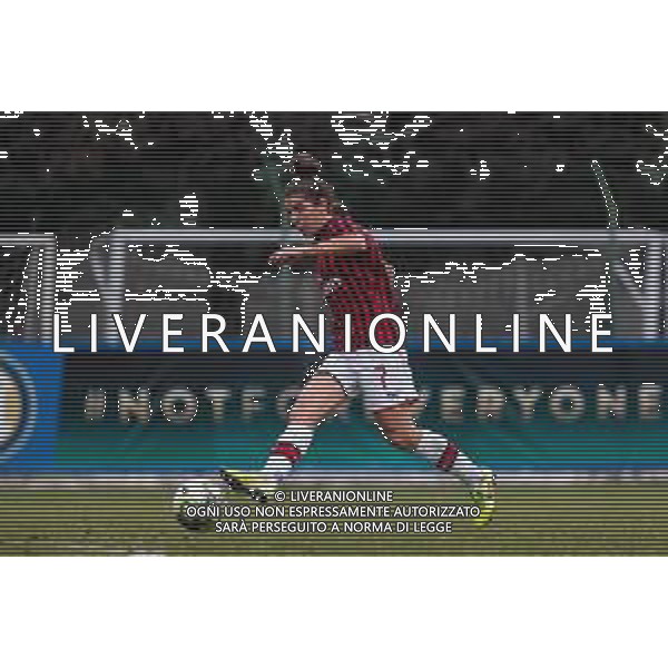 Calcio Coppa Italia Femminile 2019/2020 Milano, Italia 11/12/2019 Ottavi di Finale - Inter vs Milan Nella foto: Valentina Bergamaschi (Milan) FOTO FRANCESCO SCACCIANOCE-ALESSIO MARINI-AG ALDO LIVERANI SAS