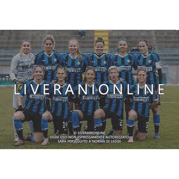 Calcio Coppa Italia Femminile 2019/2020 Milano, Italia 11/12/2019 Ottavi di Finale - Inter vs Milan Nella foto: Inter Squadra FOTO FRANCESCO SCACCIANOCE-ALESSIO MARINI-AG ALDO LIVERANI SAS