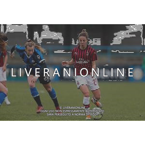 Calcio Coppa Italia Femminile 2019/2020 Milano, Italia 11/12/2019 Ottavi di Finale - Inter vs Milan Nella foto: Linda Tucceri (Milan) FOTO FRANCESCO SCACCIANOCE-ALESSIO MARINI-AG ALDO LIVERANI SAS