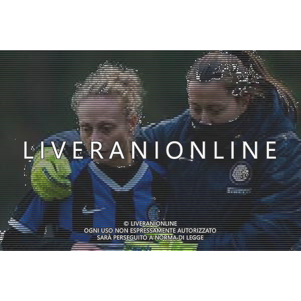 Calcio Coppa Italia Femminile 2019/2020 Milano, Italia 11/12/2019 Ottavi di Finale - Inter vs Milan Nella foto: Roberta D\'Adda (Inter) e Chiara Marchitelli (Inter) FOTO FRANCESCO SCACCIANOCE-ALESSIO MARINI-AG ALDO LIVERANI SAS